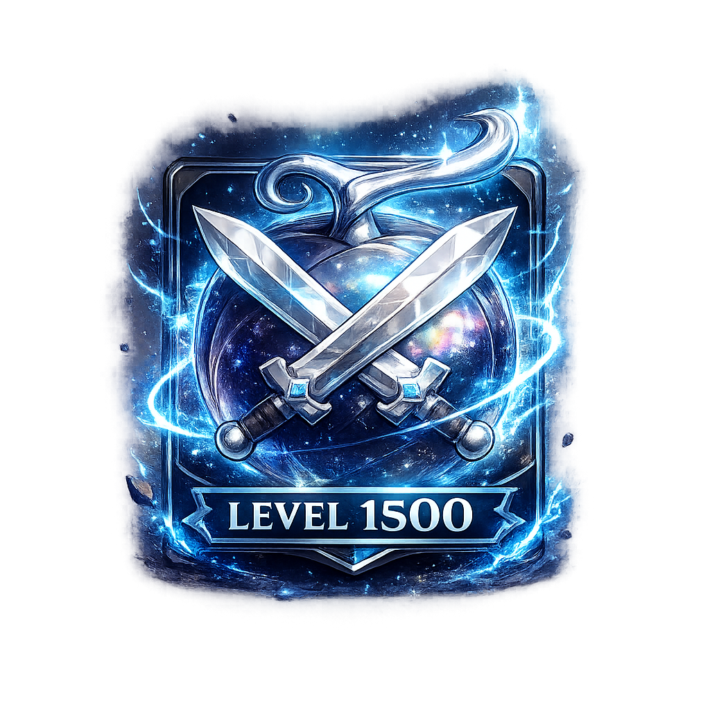 Conta Level 1500+ Second Sea